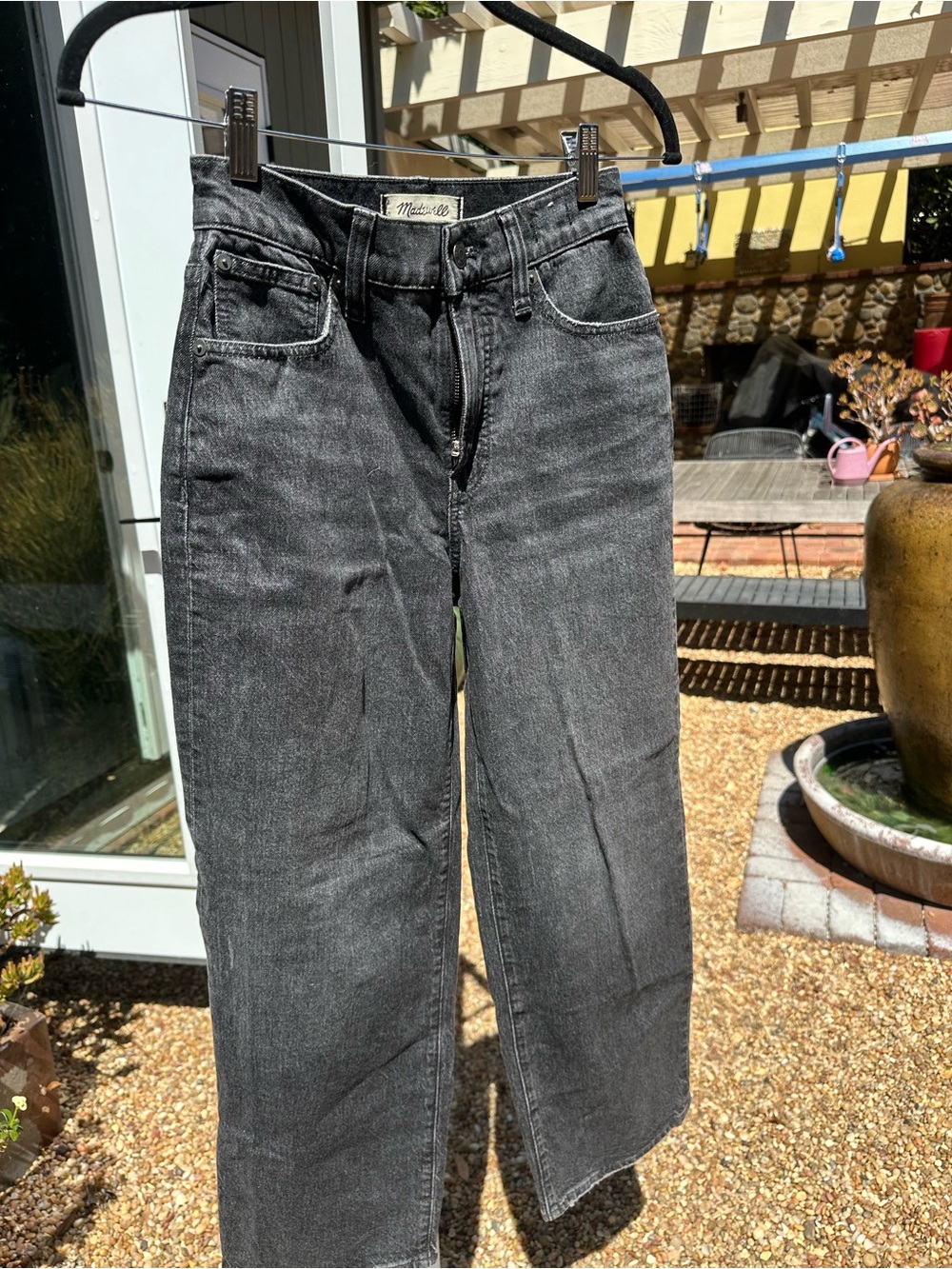 Madewell Black Straight Women's Jeans